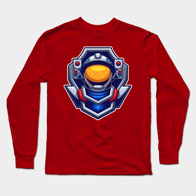 Astronaut Long Sleeve T-Shirt by mightyfire